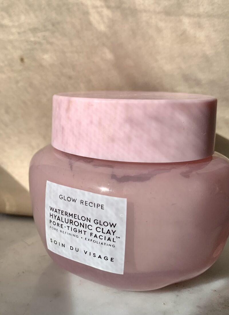 Glow Recipe watermelon clay mask