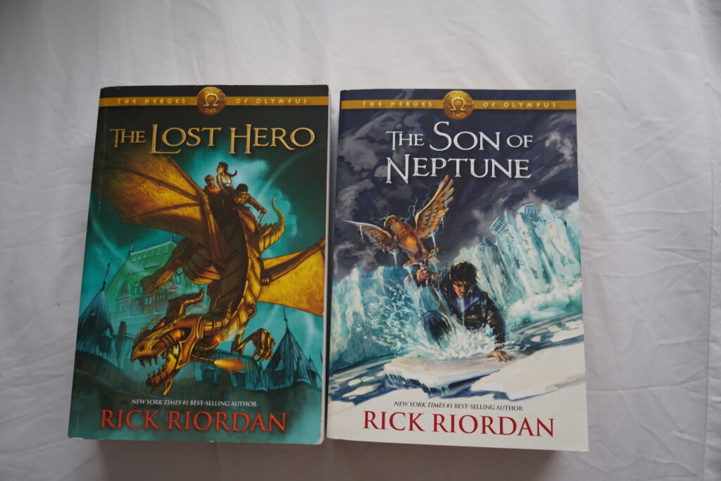 Books with percy jackson